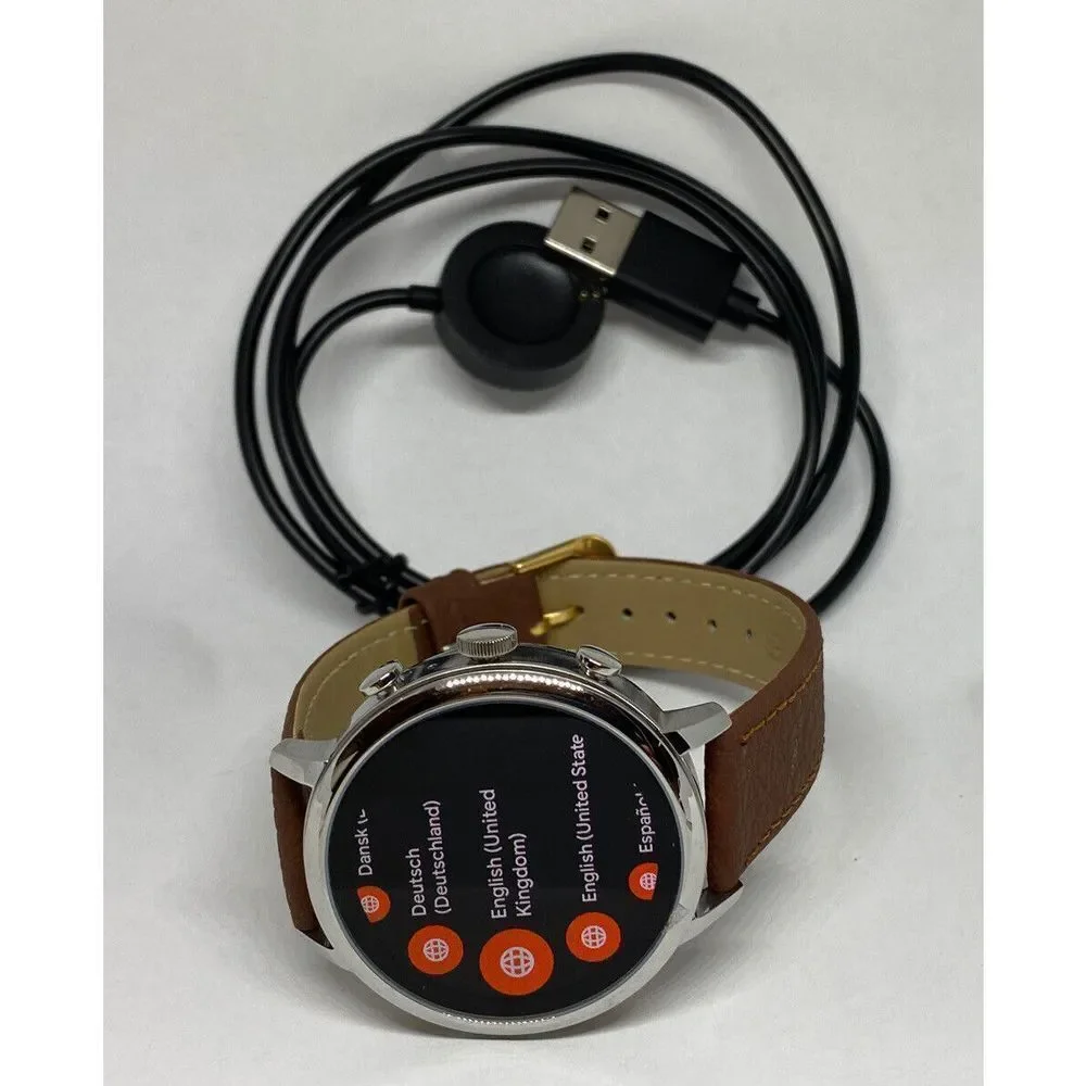 Fossil Gen 4 Authentic Digital Dial Smart Watch Custom Band FTW6017 DC120